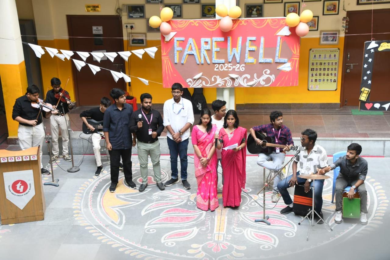The Farewell Ceremony for the Batch of 2025–2026, Grade XII.